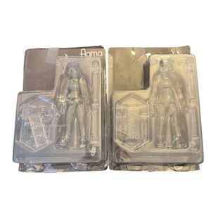 Figma Action Figure Male & Female Set